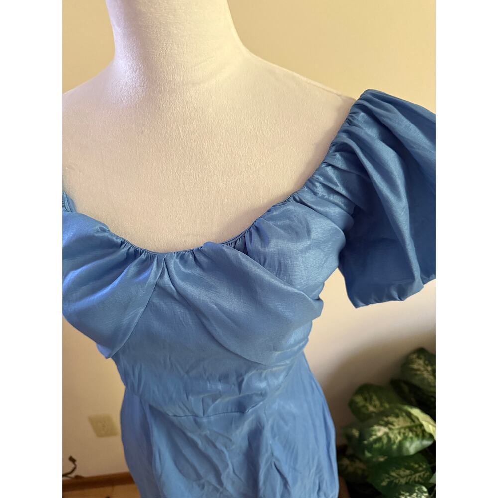 Abercrombie & Fitch Taffeta Off the Shoulder Dress - Picture 6 of 8